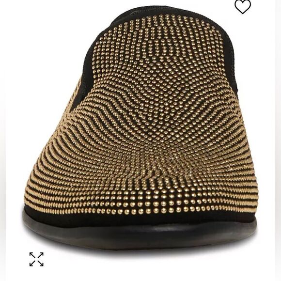 Men’s Steve Madden Mezmoryze Beaded Smoking Slipper Loafer, 11.5, New with box - Picture 5 of 16